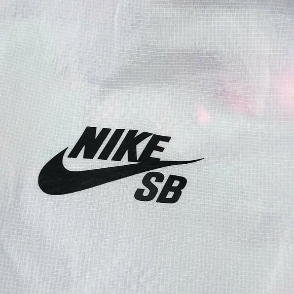 Nike SB Paradise Windbreaker Men's Skateboarding Jacket White Floral DD0368-100 - Picture 6 of 9